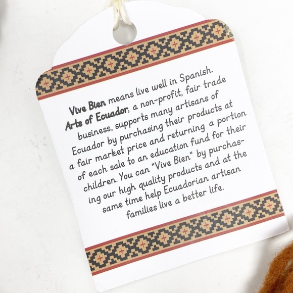 Youth Capybara Animal Hat from Ecuador - Picture 8 of 10